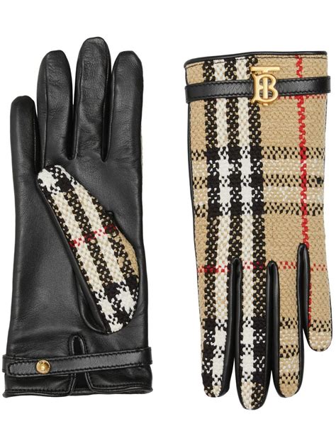 farfetch burberry gloves.